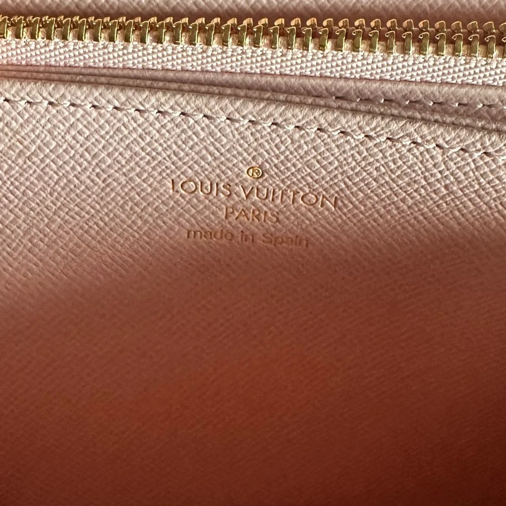 TRADED❤️LE Louis Vuitton By the Pool Zippy wallet ombré card hold giant mono - Picture 10 of 13